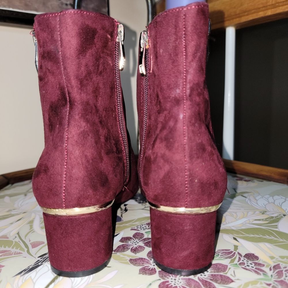 Liz Claiborne 'Goldie' Booties - Size‎ 6.5 - Picture 4 of 6